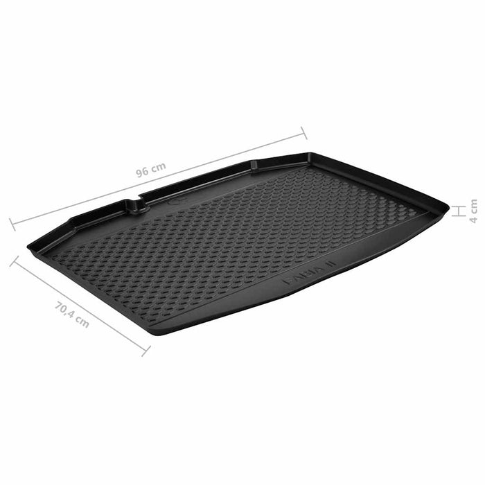 Covor portbagaj Skoda Fabia II trapă spate (2007-2014) cauciuc WALTI