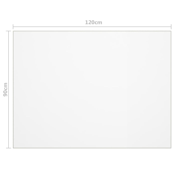 Folie de protecție masă, mat, 120 x 90 cm, PVC, 1,6 mm - WALTI WALTI