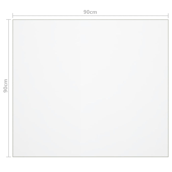 Folie de protecție masă, mat, 90 x 90 cm, PVC, 1,6 mm - WALTI WALTI