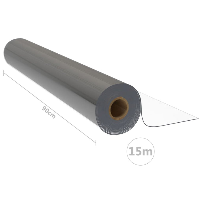 Rolă folie protecție masă, transparent, 0,9x15 m, PVC, 1,6 mm - WALTI WALTI