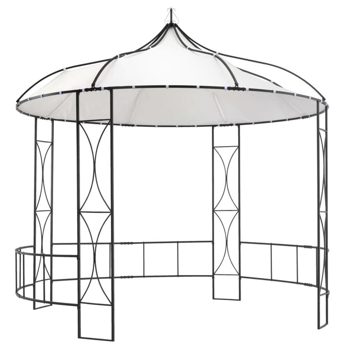 Pavilion, alb, 300 x 290 cm, rotund - WALTI WALTI