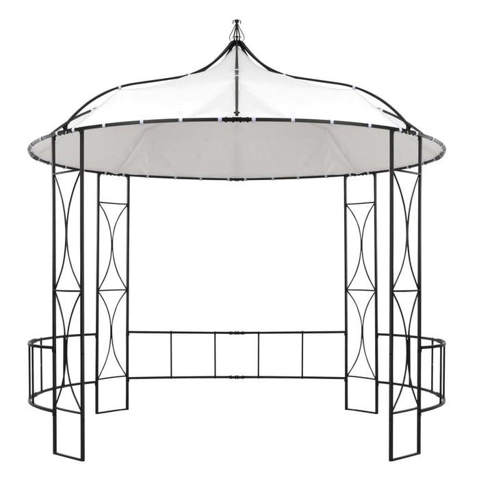Pavilion, alb, 300 x 290 cm, rotund - WALTI WALTI