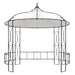 Pavilion, alb, 300 x 290 cm, rotund - WALTI WALTI