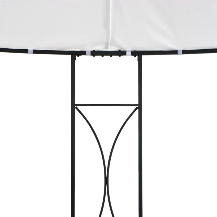 Pavilion, alb, 300 x 290 cm, rotund - WALTI WALTI