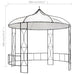 Pavilion, alb, 300 x 290 cm, rotund - WALTI WALTI