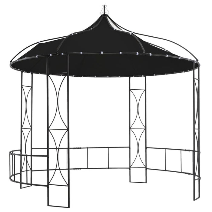 Pavilion, antracit, 300 x 290 cm, rotund - WALTI WALTI