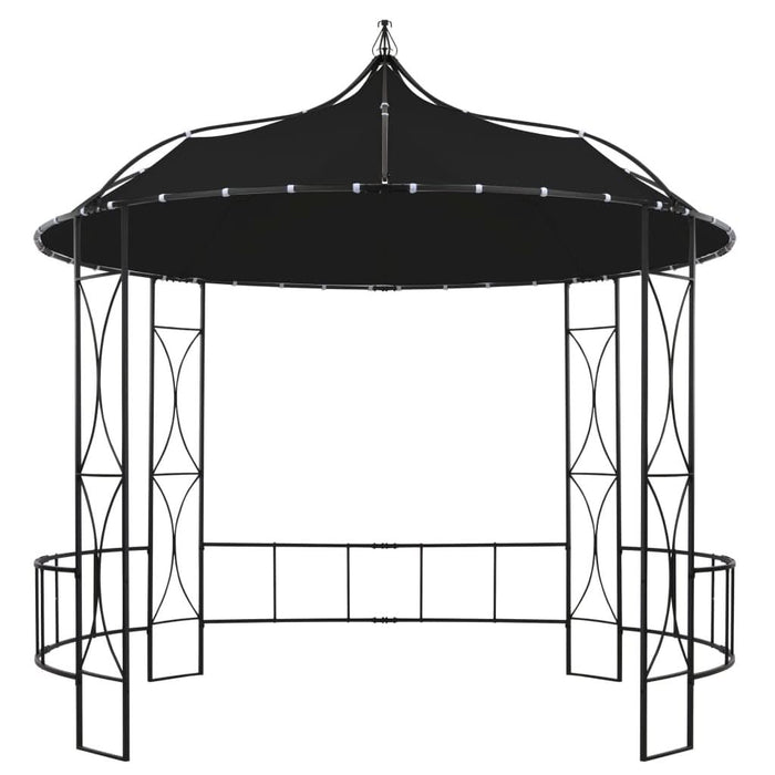 Pavilion, antracit, 300 x 290 cm, rotund - WALTI WALTI