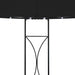 Pavilion, antracit, 300 x 290 cm, rotund - WALTI WALTI