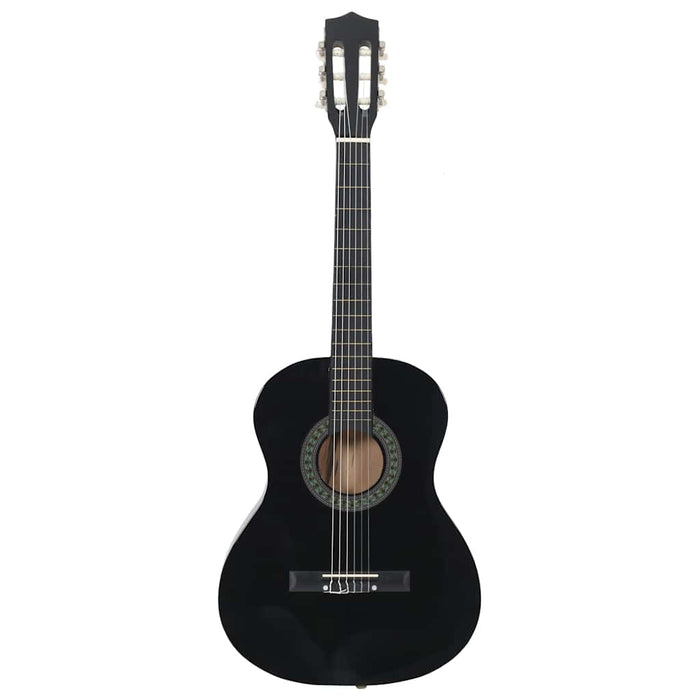 Chitară clasică pentru începători și copii, negru, 3/4 36" - WALTI WALTI