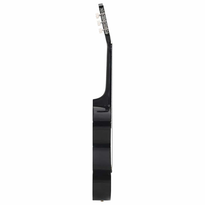 Chitară clasică pentru începători și copii, negru, 3/4 36" - WALTI WALTI
