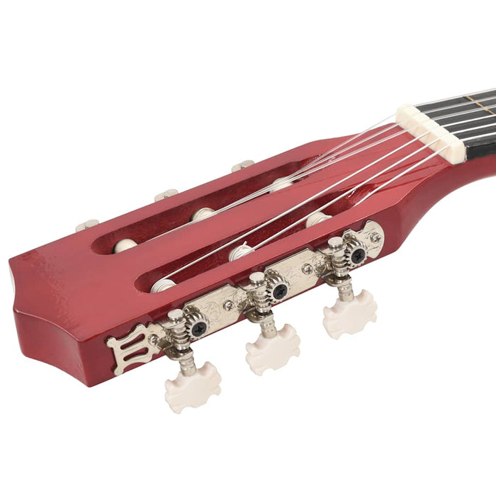 Set de chitară clasică de începători, 8 piese, 3/4 36" - WALTI WALTI