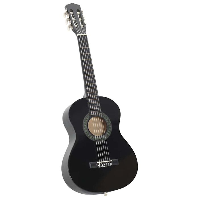 Chitară clasică pentru începători și copii, negru, 1/2 34" - WALTI WALTI