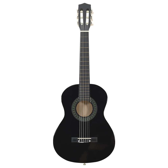 Chitară clasică pentru începători și copii, negru, 1/2 34" - WALTI WALTI