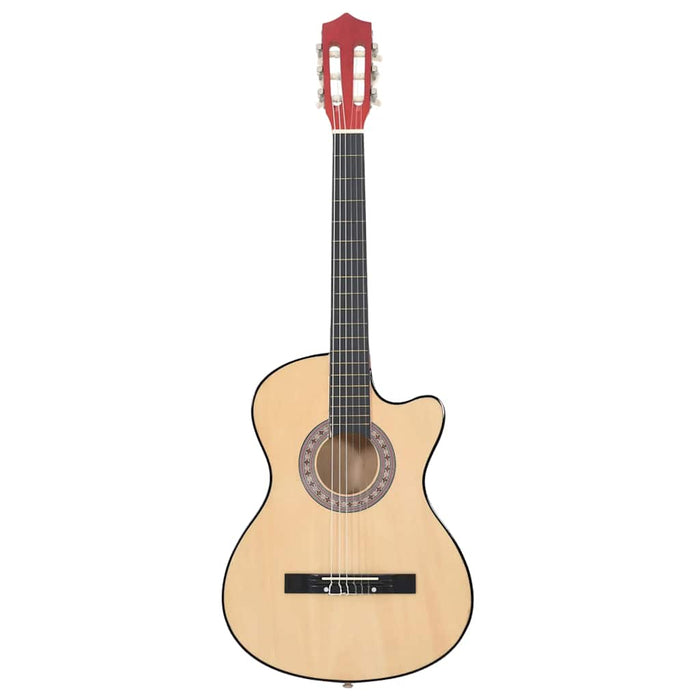 Chitară acustică occidentală, cu 6 corzi, 38", lemn de tei - WALTI WALTI