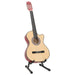 Set chitară acustică occidentală 12 piese, cu 6 corzi, 38" - WALTI WALTI