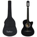 Set chitară clasică occidentală 12 piese 6 corzi negru 38" - WALTI WALTI