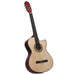 Set chitară acustică occidentală 12 piese 6 corzi cu egalizator - WALTI WALTI