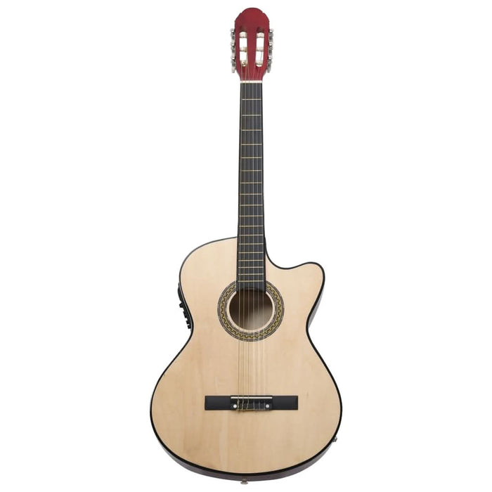 Set chitară acustică occidentală 12 piese 6 corzi cu egalizator - WALTI WALTI