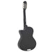 Set chitară acustică cu egalizator, 12 piese, 6 corzi, negru - WALTI WALTI