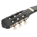 Set chitară acustică cu egalizator, 12 piese, 6 corzi, negru - WALTI WALTI
