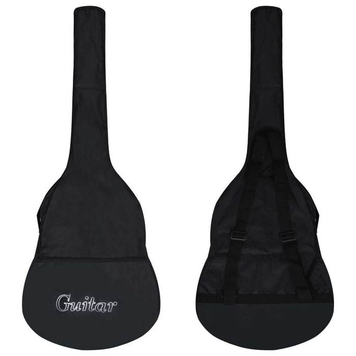 Set chitară acustică cu egalizator, 12 piese 6 corzi, albastru - WALTI WALTI