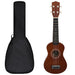 Set ukulele soprano, cu husă, pentru copii, natural, 21" - WALTI WALTI