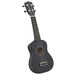 Set ukulele soprano, cu husă, pentru copii, negru, 21" - WALTI WALTI