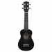 Set ukulele soprano, cu husă, pentru copii, negru, 21" - WALTI WALTI