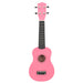 Set ukulele soprano, cu husă, pentru copii, roz, 21" - WALTI WALTI