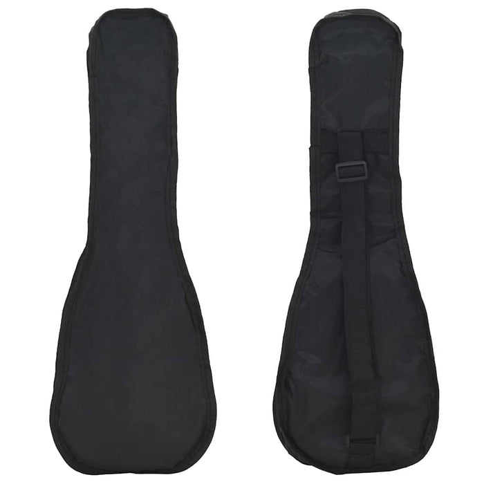 Set ukulele Soprano pentru copii, cu husă, natural, 23" - WALTI WALTI