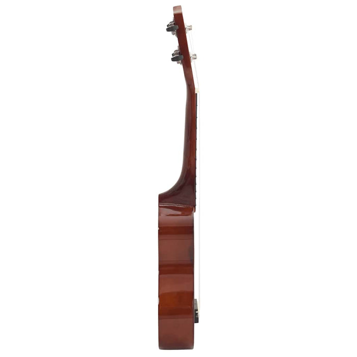 Set ukulele Soprano pentru copii, cu husă, natural, 23" - WALTI WALTI