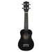 Set ukulele Soprano pentru copii, cu husă, negru, 23" - WALTI WALTI