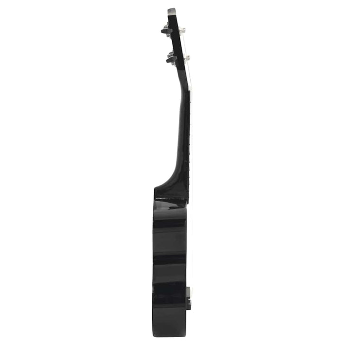 Set ukulele Soprano pentru copii, cu husă, negru, 23" - WALTI WALTI