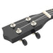 Set ukulele Soprano pentru copii, cu husă, negru, 23" - WALTI WALTI