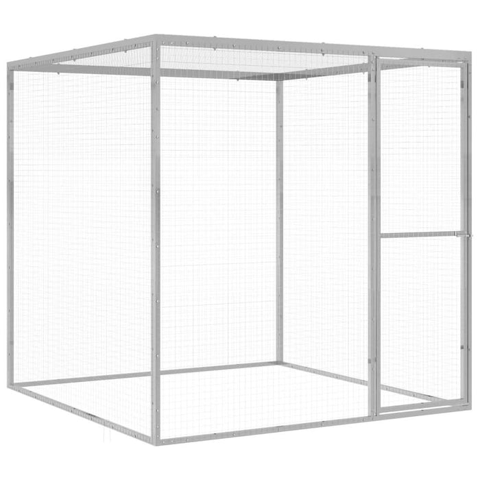 Cușcă pentru pisici, 1,5x1,5x1,5 m, oțel galvanizat - WALTI WALTI