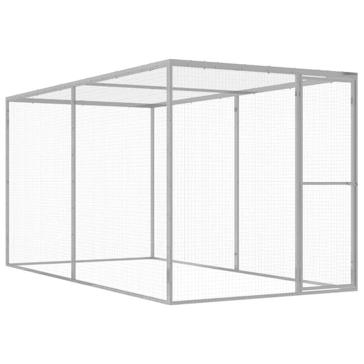Cușcă pentru pisici, 3x1,5x1,5 m, oțel galvanizat - WALTI WALTI