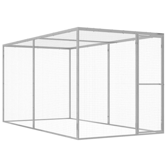 Cușcă pentru pisici, 3x1,5x1,5 m, oțel galvanizat - WALTI WALTI
