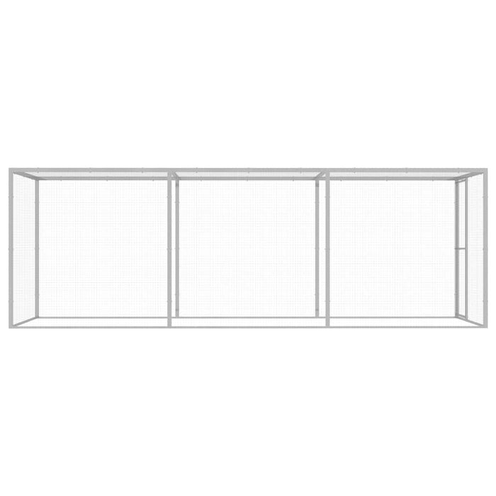 Cușcă pentru pisici, 4,5 x 1,5 x 1,5 m, oțel galvanizat - WALTI WALTI
