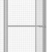 Cușcă pentru pisici, 3 x 1,5 x 2,5 m, oțel galvanizat - WALTI WALTI