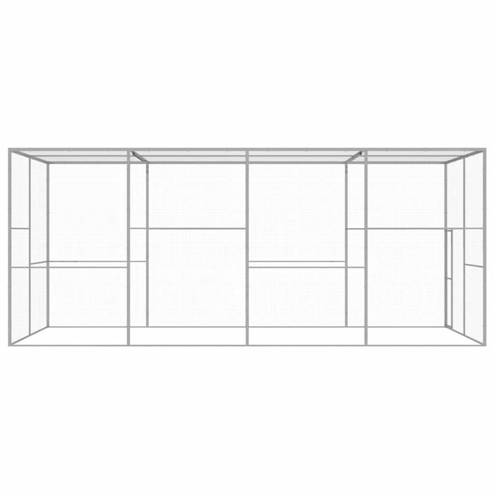 Cușcă pentru pisici, 6x3x2,5 m, oțel galvanizat - WALTI WALTI