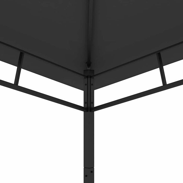 Pavilion de grădină, antracit, 3 x 3 x 2,9 m, 180 g/m² WALTI