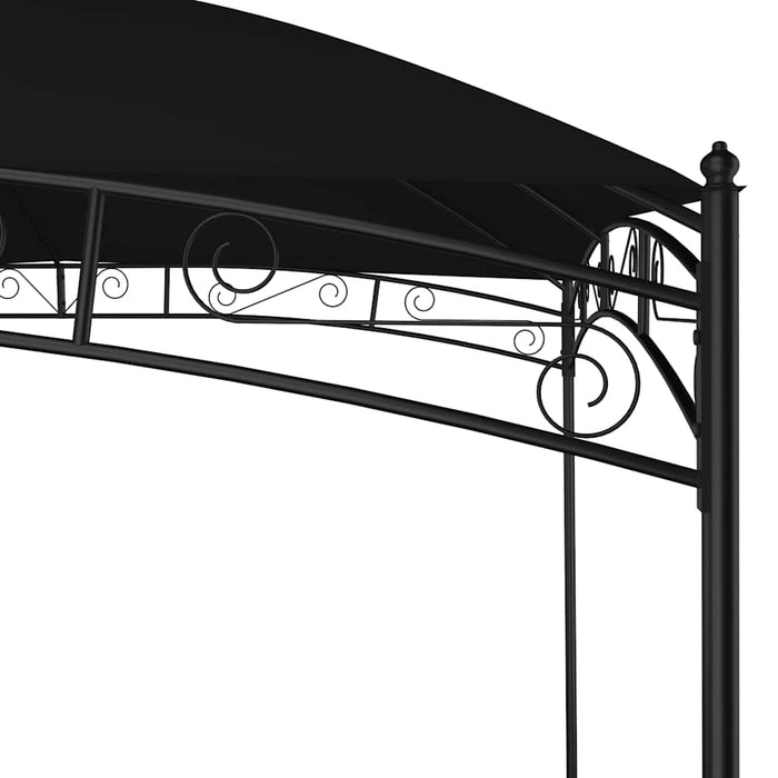 Pavilion de grădină, antracit, 4 x 3 m, 180 g/m² WALTI