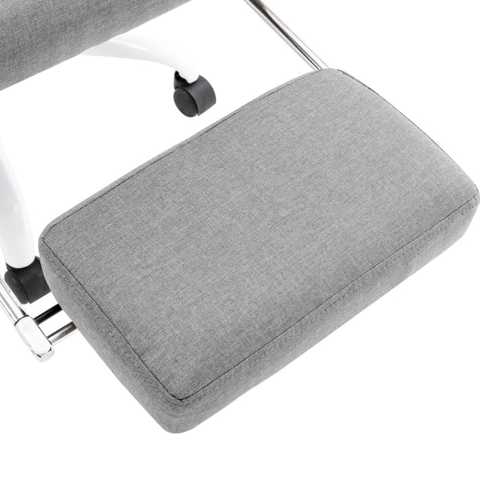 Scaun de birou cu masaj, gri, material textil - WALTI WALTI