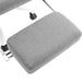 Scaun de birou cu masaj, gri, material textil - WALTI WALTI