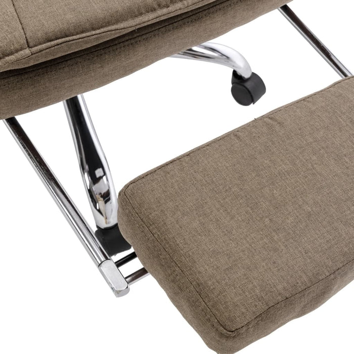 Scaun de birou, gri taupe, material textil - WALTI WALTI