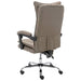 Scaun de birou cu masaj, gri taupe, material textil - WALTI WALTI