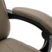 Scaun de birou cu masaj, gri taupe, material textil - WALTI WALTI