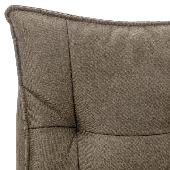 Scaun de birou cu masaj, gri taupe, material textil - WALTI WALTI