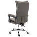Scaun de birou cu masaj, gri, material textil - WALTI WALTI