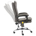 Scaun de birou cu masaj, gri, material textil - WALTI WALTI